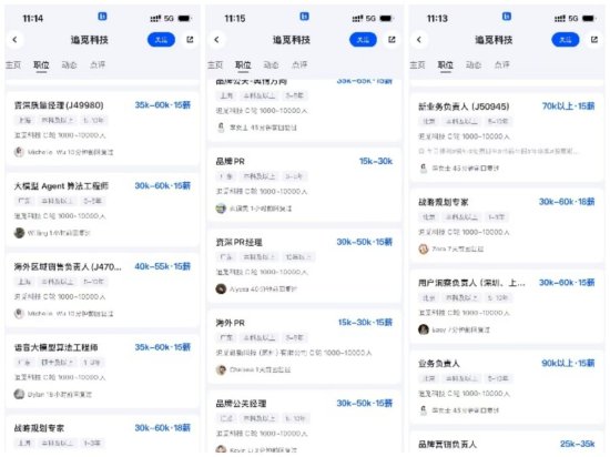 实盘股票配资 追觅官宣“下饺子式”IPO 后续：脉脉狂揽业务、技术人才，年薪最高120万